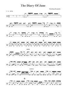 the diary of jane nuty na perkusję