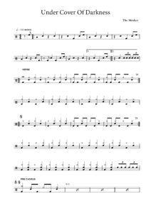 nuty na perkusję under cover of darkness