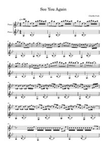 see you again nuty na pianino